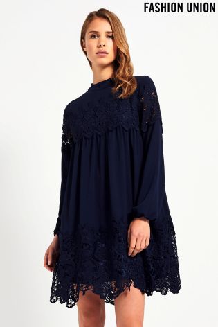 Fashion Union Lace Dress